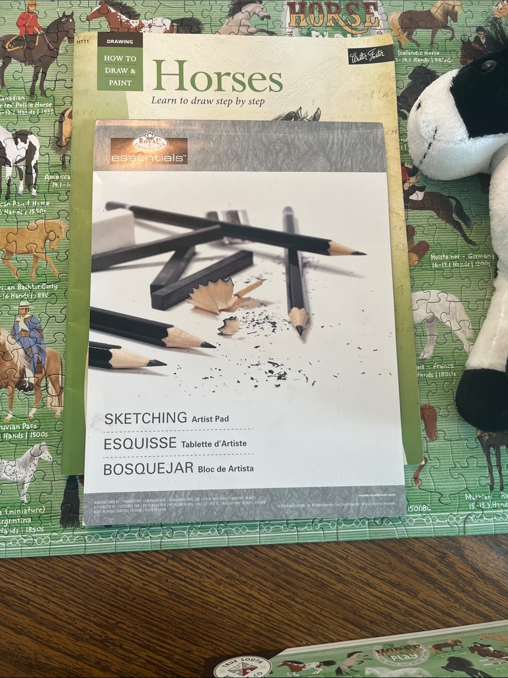 Horse Play 500-Piece Jigsaw Puzzle - Green - Picture 12 of 15
